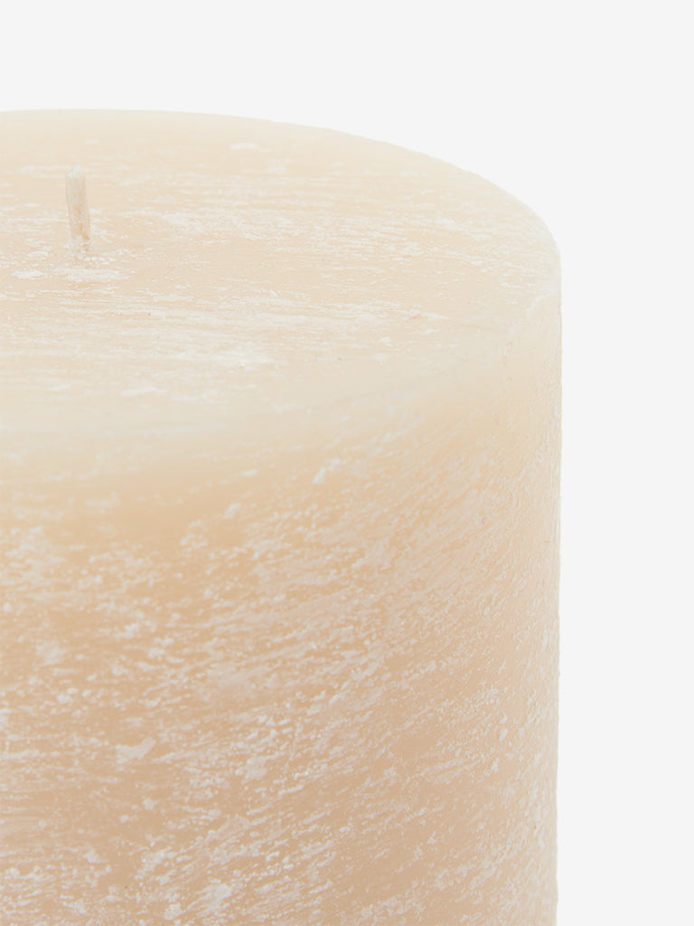 Westside Home Ivory Pillar Candle