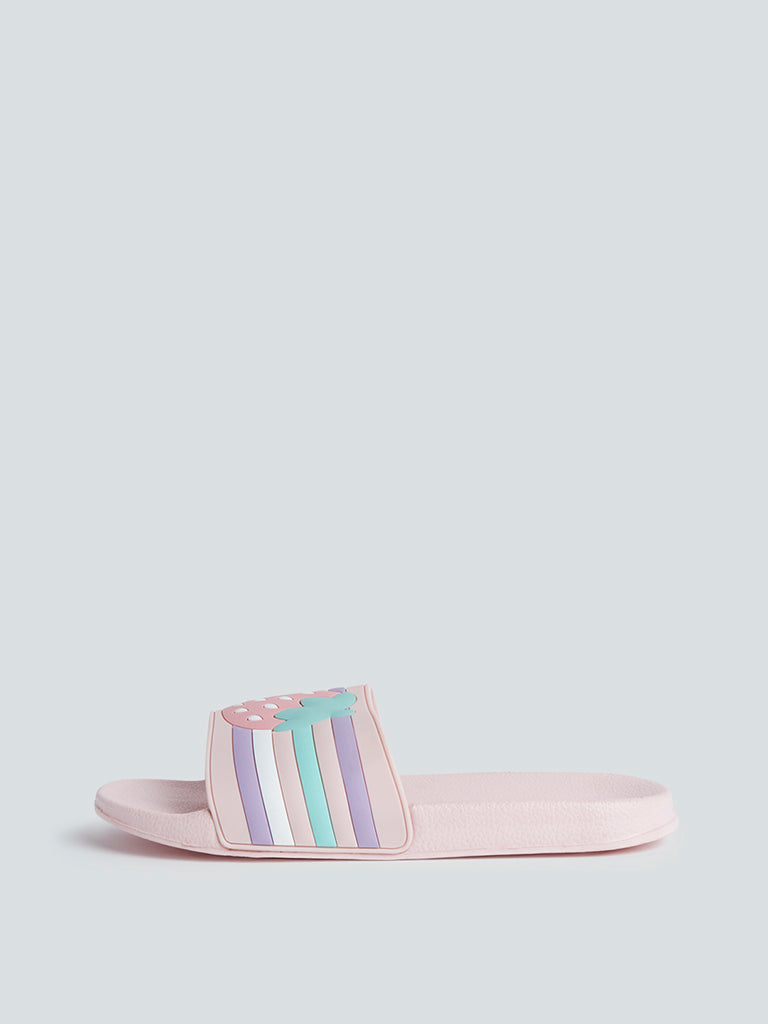 Light discount pink slides