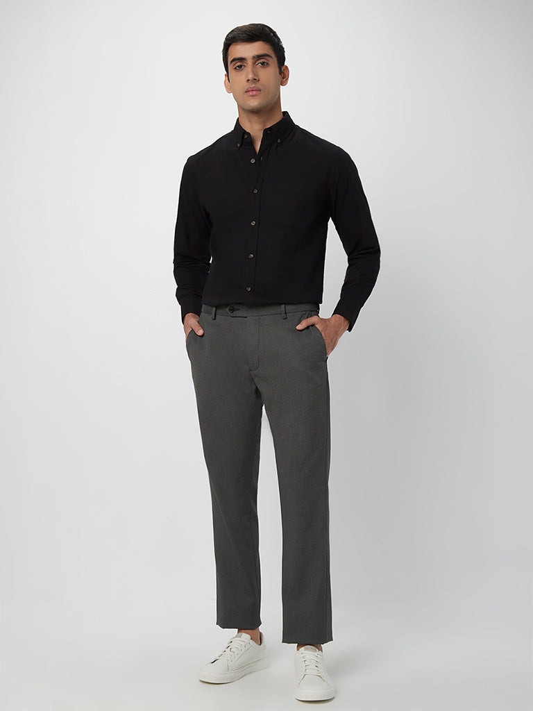 SAM  JACK Relaxed Men Grey Trousers  Buy SAM  JACK Relaxed Men Grey  Trousers Online at Best Prices in India  Flipkartcom