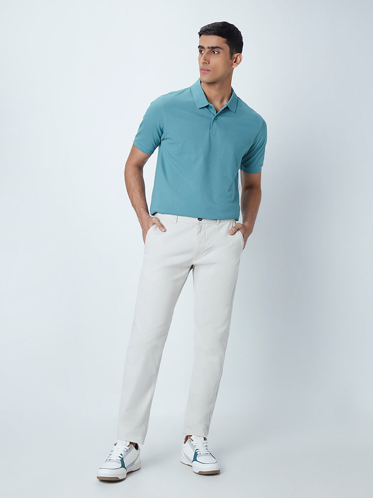LYCRA RAMA GREEN COLOUR SHIRT AND WHITE PANT - COMBO – Kitmen.in