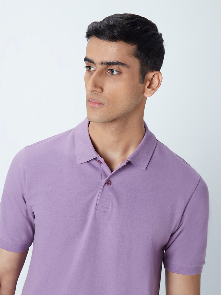 Light purple store polo t shirt