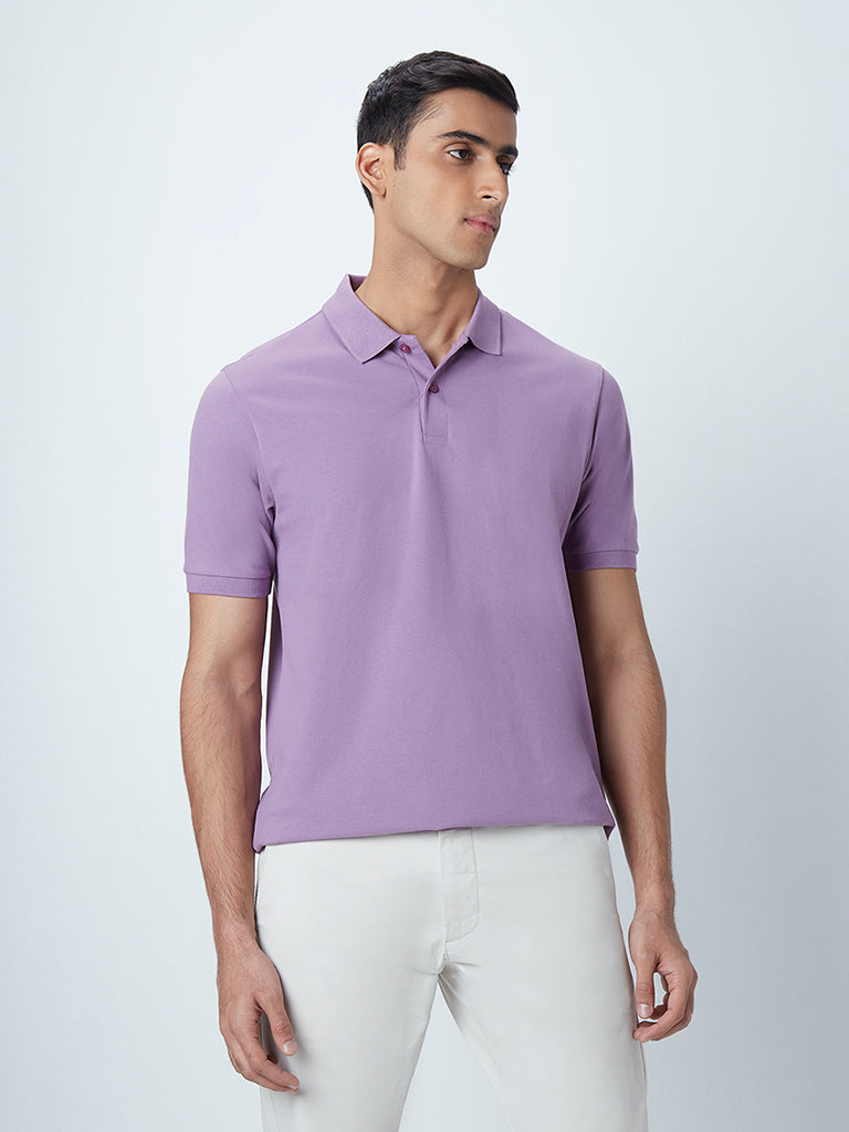 lavender color t shirt