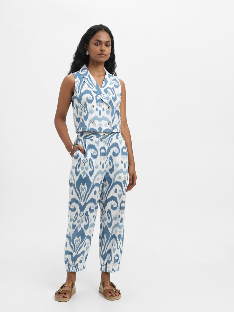 Buy Bombay Paisley by Westside Mint Flared Palazzo Pants for Women Online @  Tata CLiQ